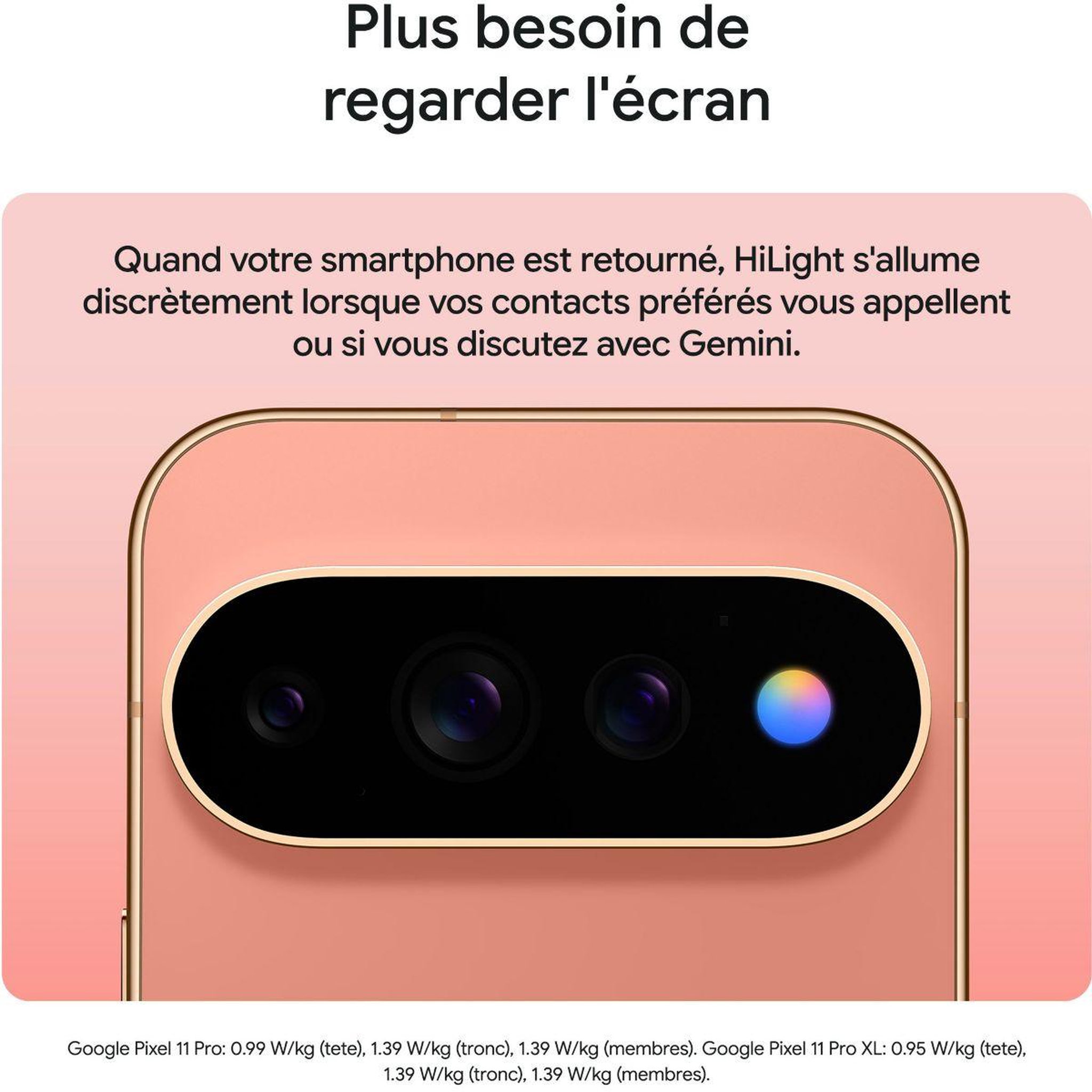 Voir la diapositive 4 : GOOGLE Smartphone Pixel 11 Pro 5G 256Go Brume