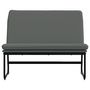 Voir la diapositive 3 : VIDAXL Banc Gris fonce 100x75x76 cm Tissu