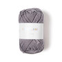 Voir la diapositive 2 : RICO DESIGN Pelote de coton - Gris souris - 57,5 m