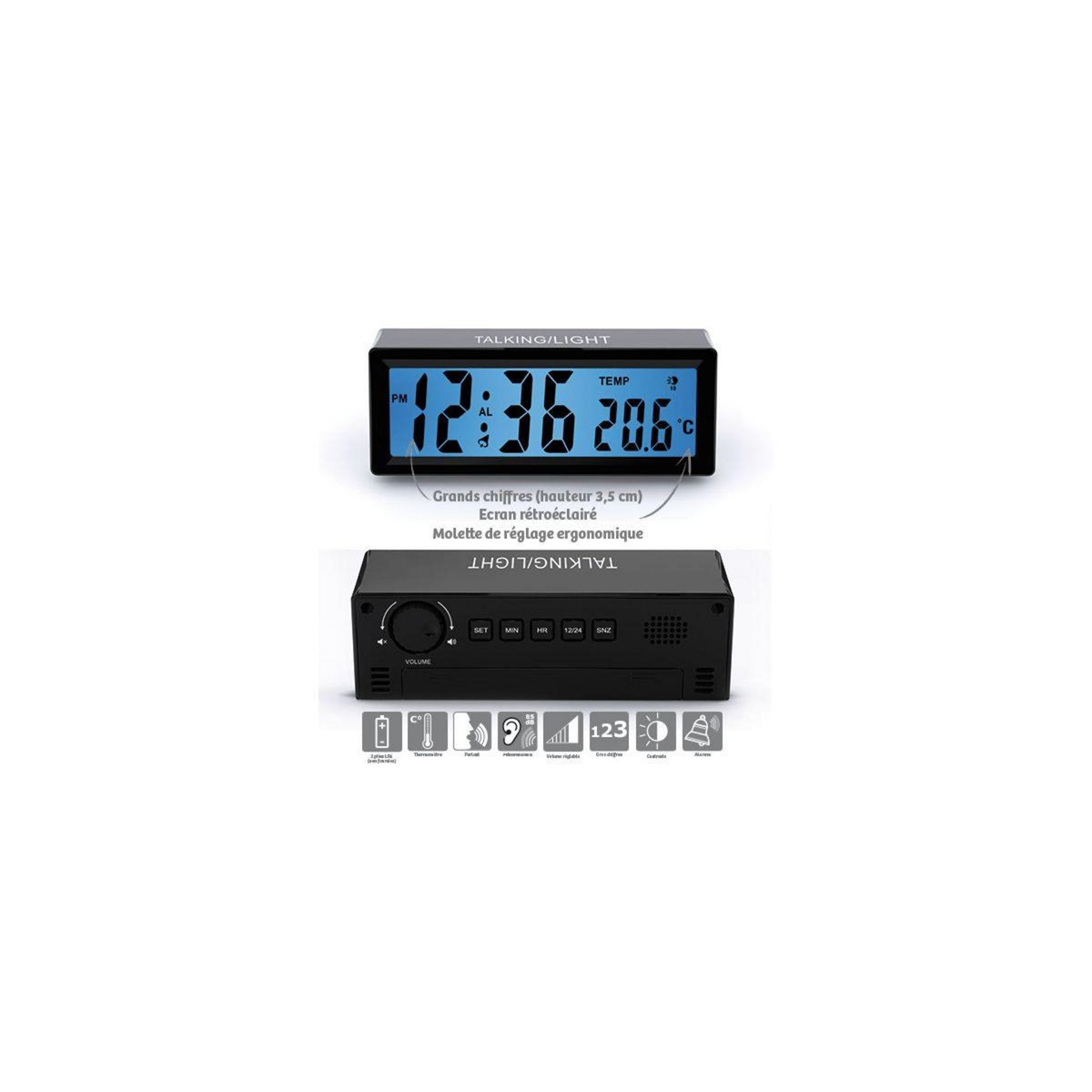 Orium Réveil parlant claritys