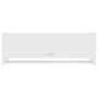 Voir la diapositive 3 : VIDAXL Garde-robe blanc 100x32,5x35 cm bois d'ingenierie