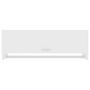 Voir la diapositive 3 : VIDAXL Garde-robe blanc 100x32,5x35 cm bois d'ingenierie