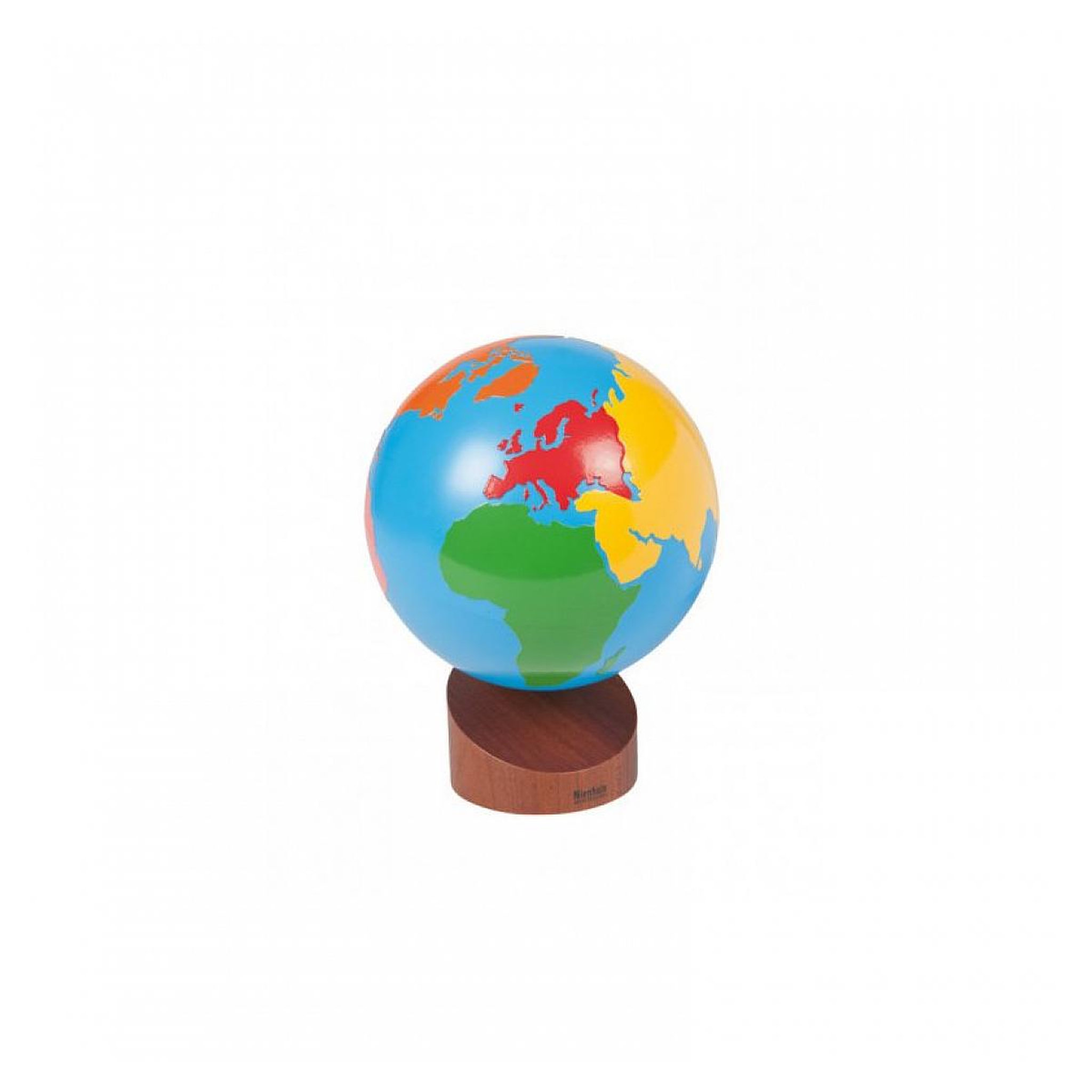 GAM MONTESSORI Globe des continents : coloré - jeu Montessori