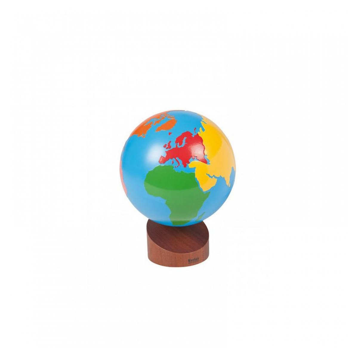 GAM MONTESSORI Globe des continents : coloré - jeu Montessori