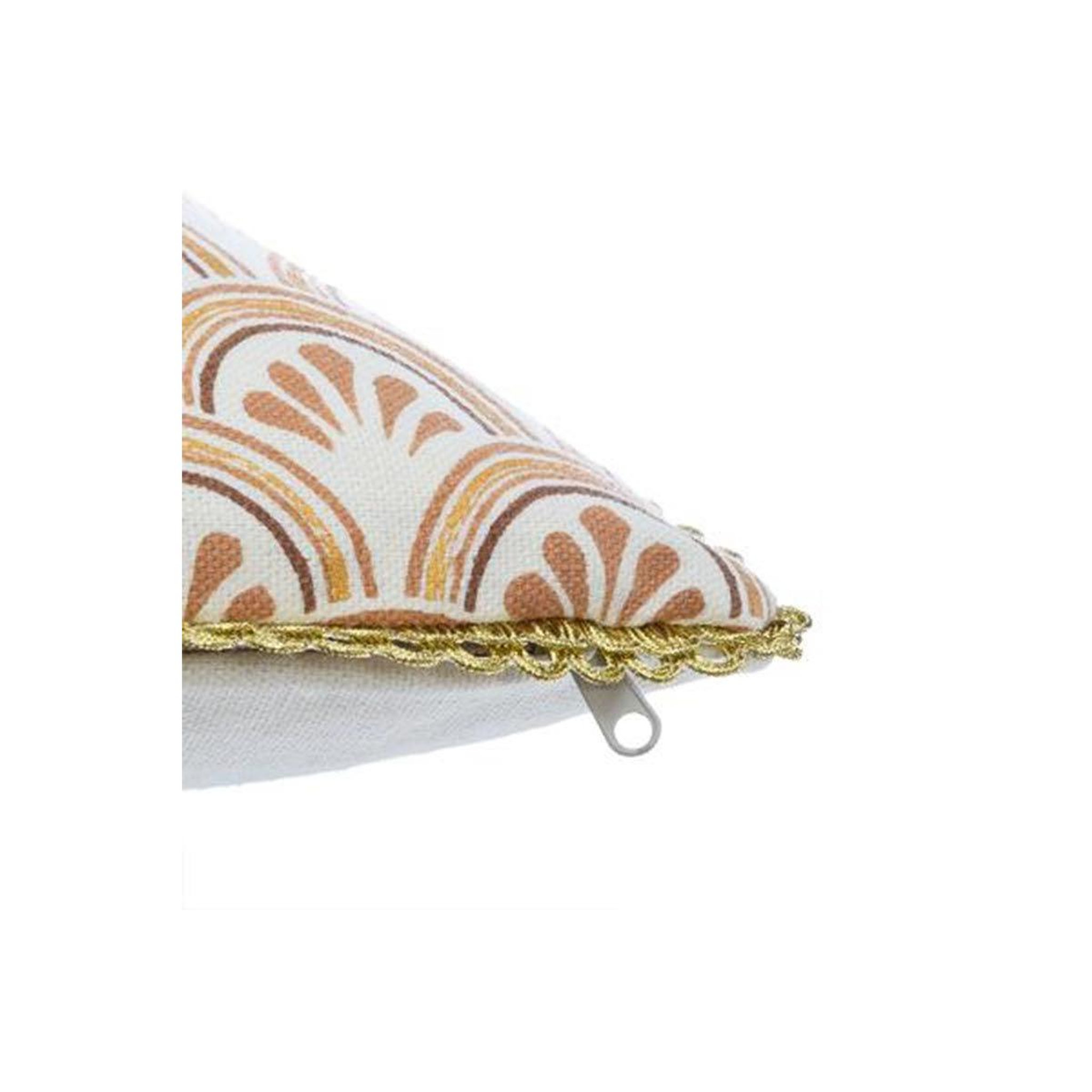 Voir la diapositive 3 : ATMOSPHERA Coussin Déco Déhoussable  Art  40x40cm Rose