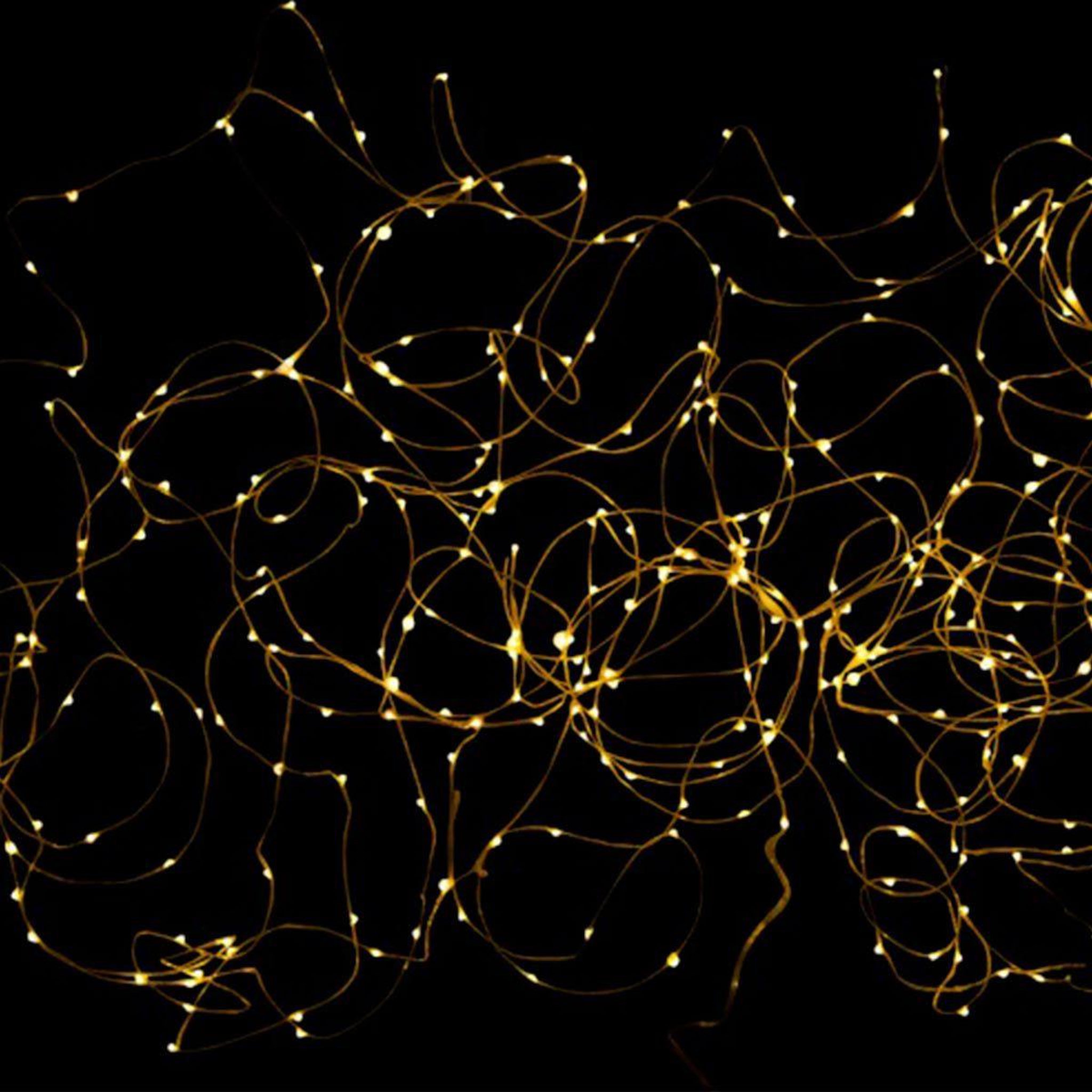 J-LINE Guirlande lumineuse led  300 leds  31,5m or
