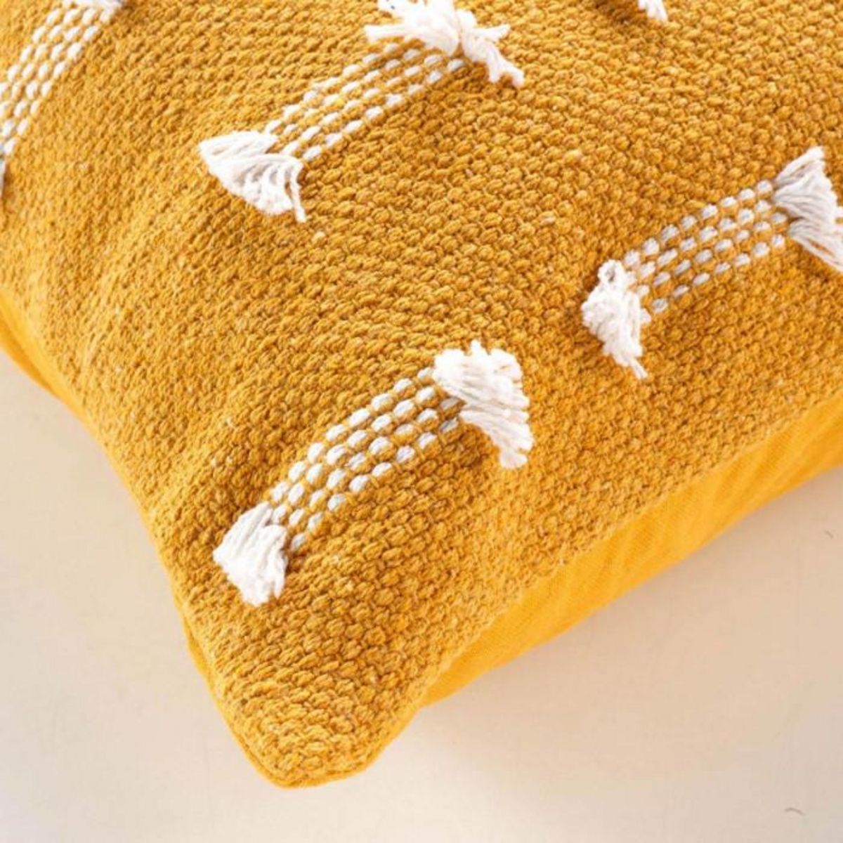 Paris Prix Coussin Déco  Juline  40x40cm Jaune