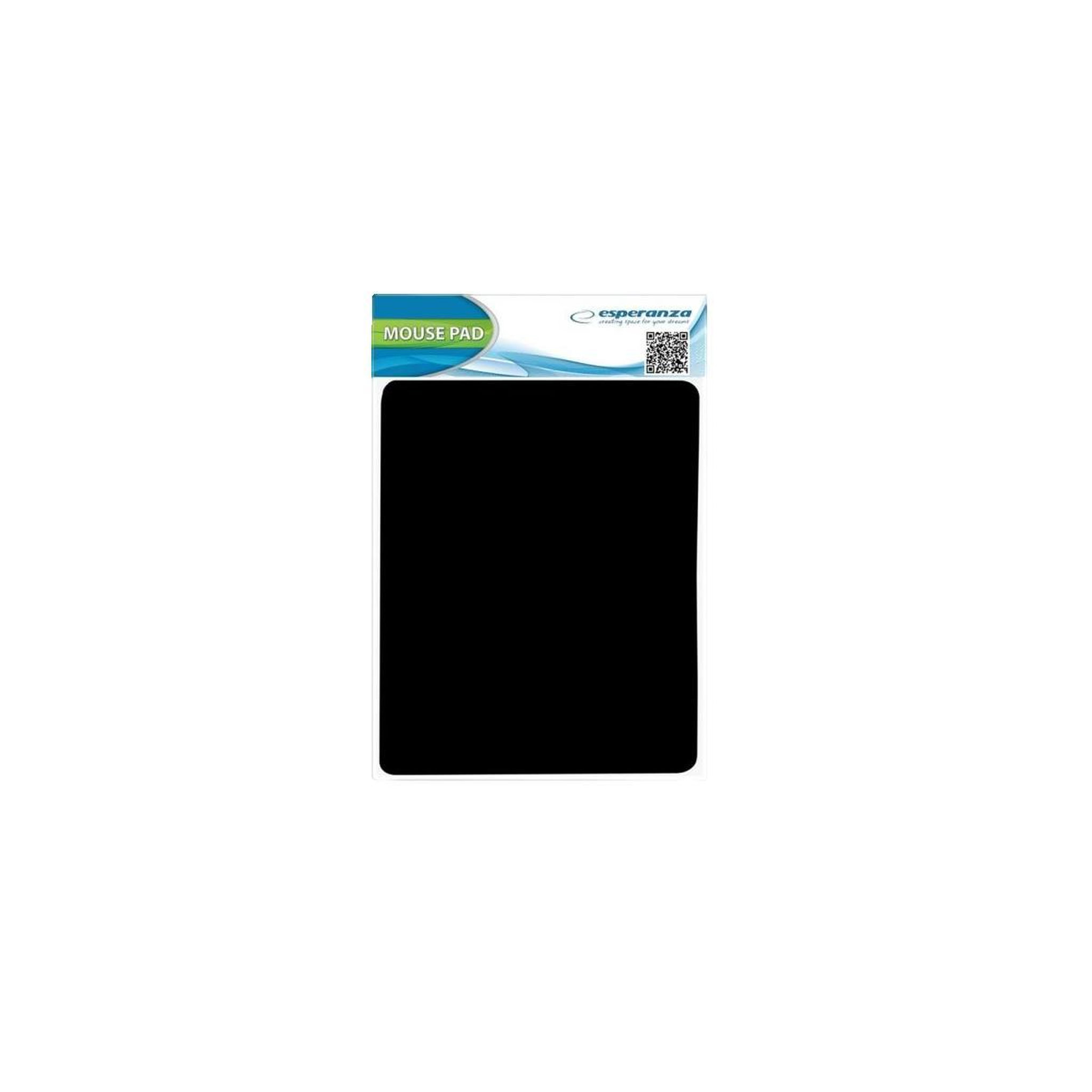 Les Tapis Tapis de souris Esperanza EA145K noir micro-gomme