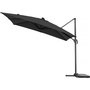 Voir la diapositive 3 : Habitat et Jardin Parasol jardin déporté LED Alu  Sun 4 Luxe  - Rectangle - 3 x 4 m - Dalles à lester incluses