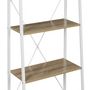 Voir la diapositive 5 : The Home Deco Factory Étagère bois et métal blanc
