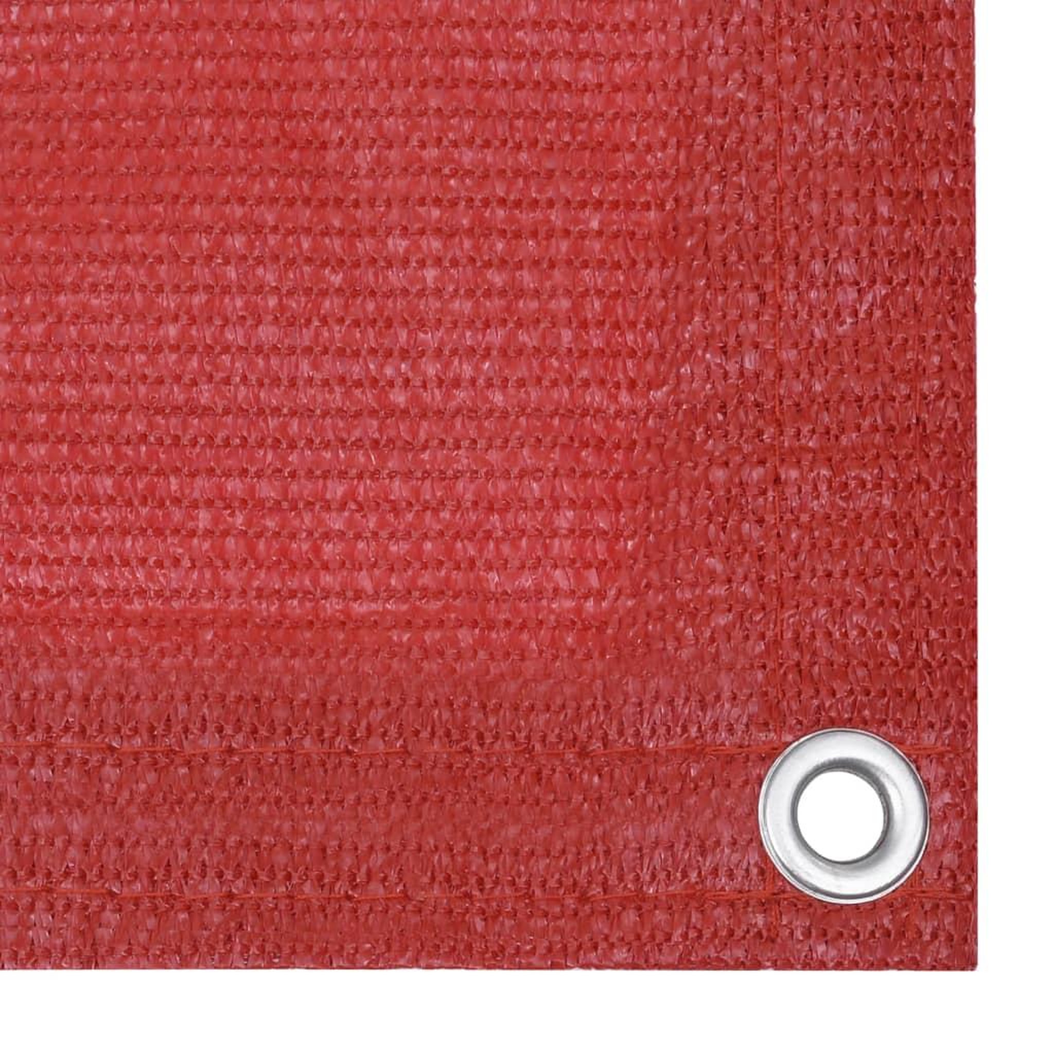 Voir la diapositive 3 : VIDAXL Ecran de balcon Rouge 90x500 cm PEHD