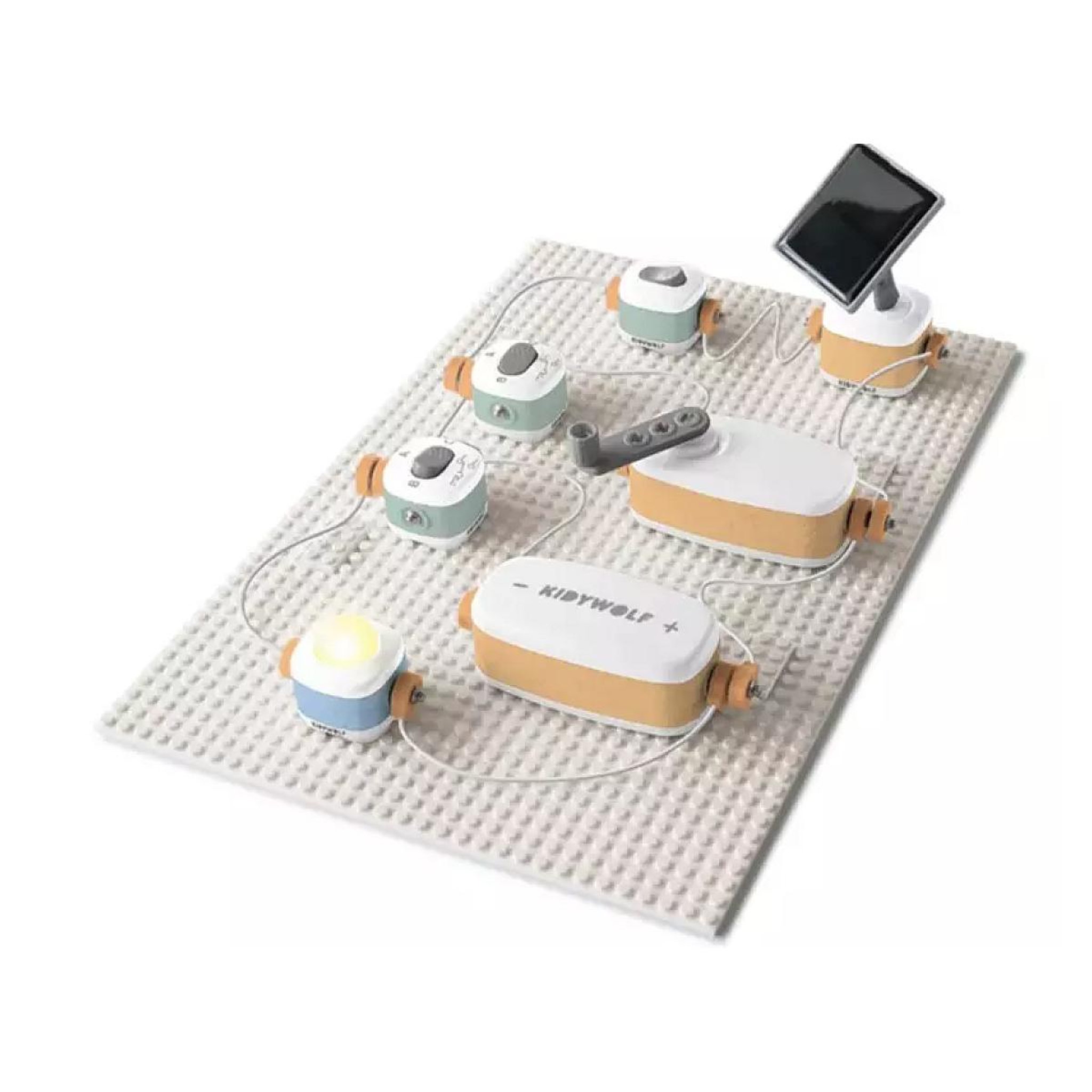 Voir la diapositive 2 : KIDYWOLF Kdyelec - Kit d electricite - Pack 18 pieces