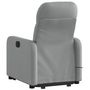 Voir la diapositive 4 : VIDAXL Fauteuil de massage inclinable Gris clair Tissu