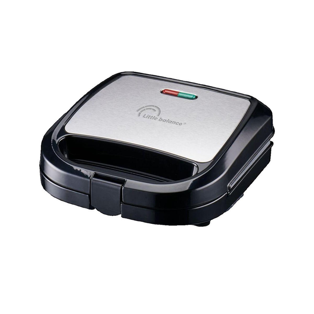 LITTLE BALANCE Gaufrier Little Balance Compact 750W Inox et Noir
