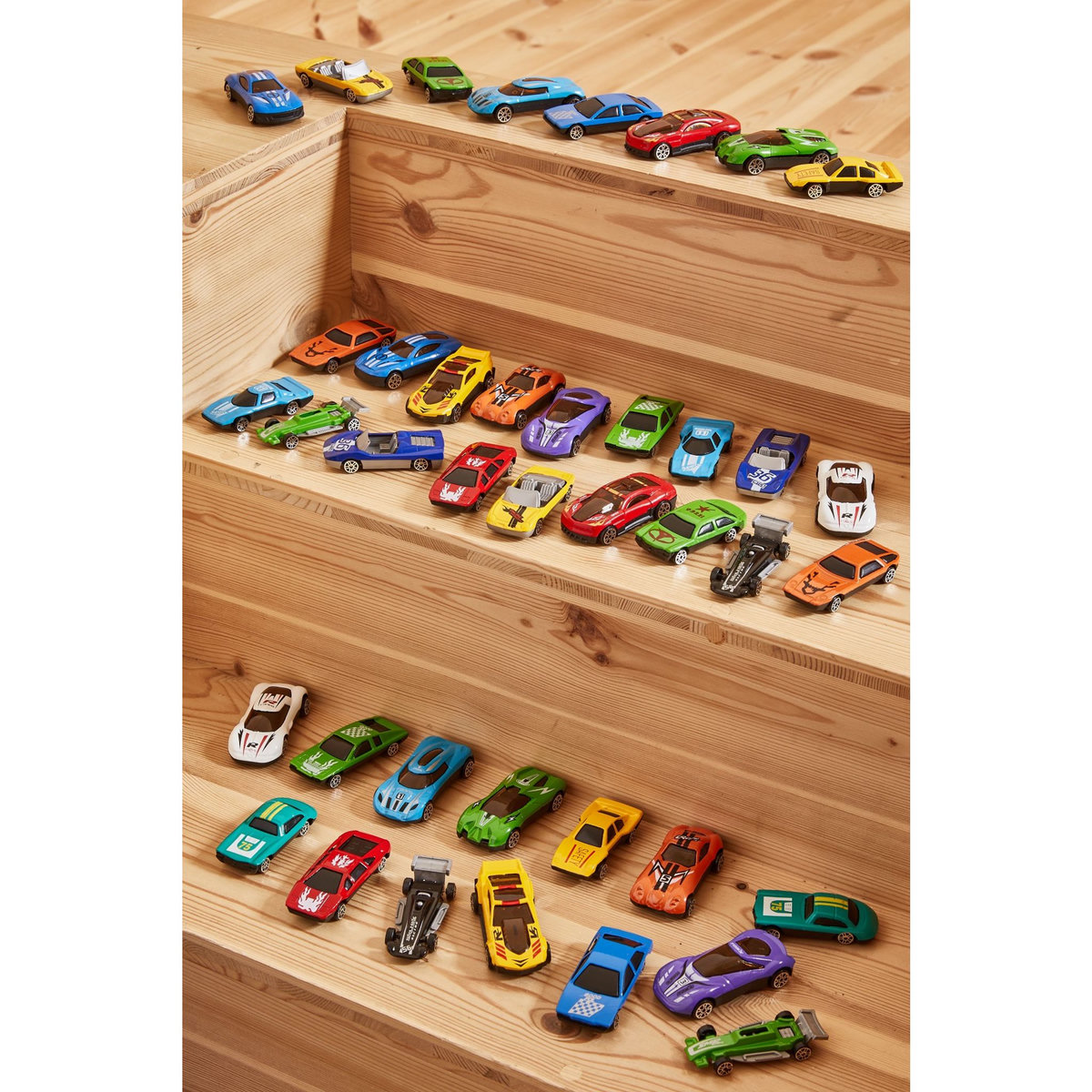 One Two Fun Coffret 40 voitures en métal