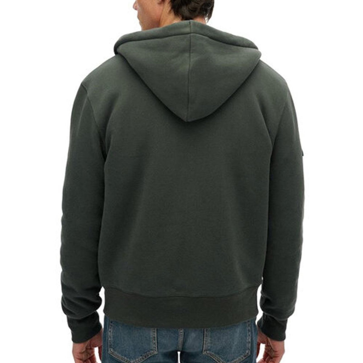 SUPERDRY Veste Zippé Kaki Homme Superdry Borg