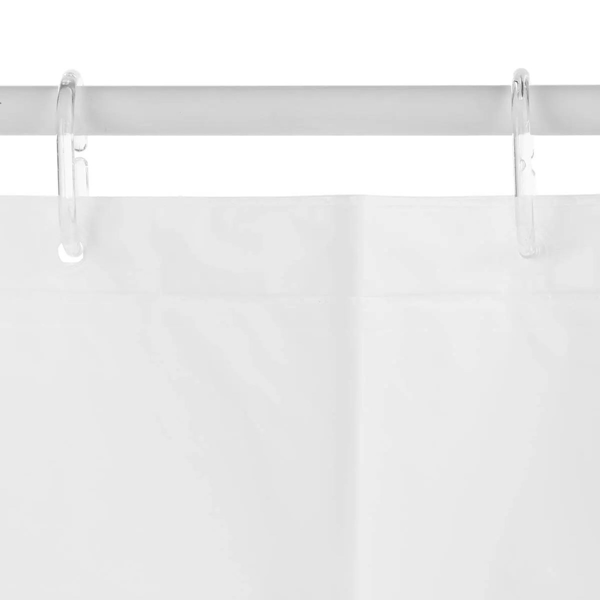 Voir la diapositive 2 : B BASIC & CO Rideau de Douche  Eva  180x200cm Blanc
