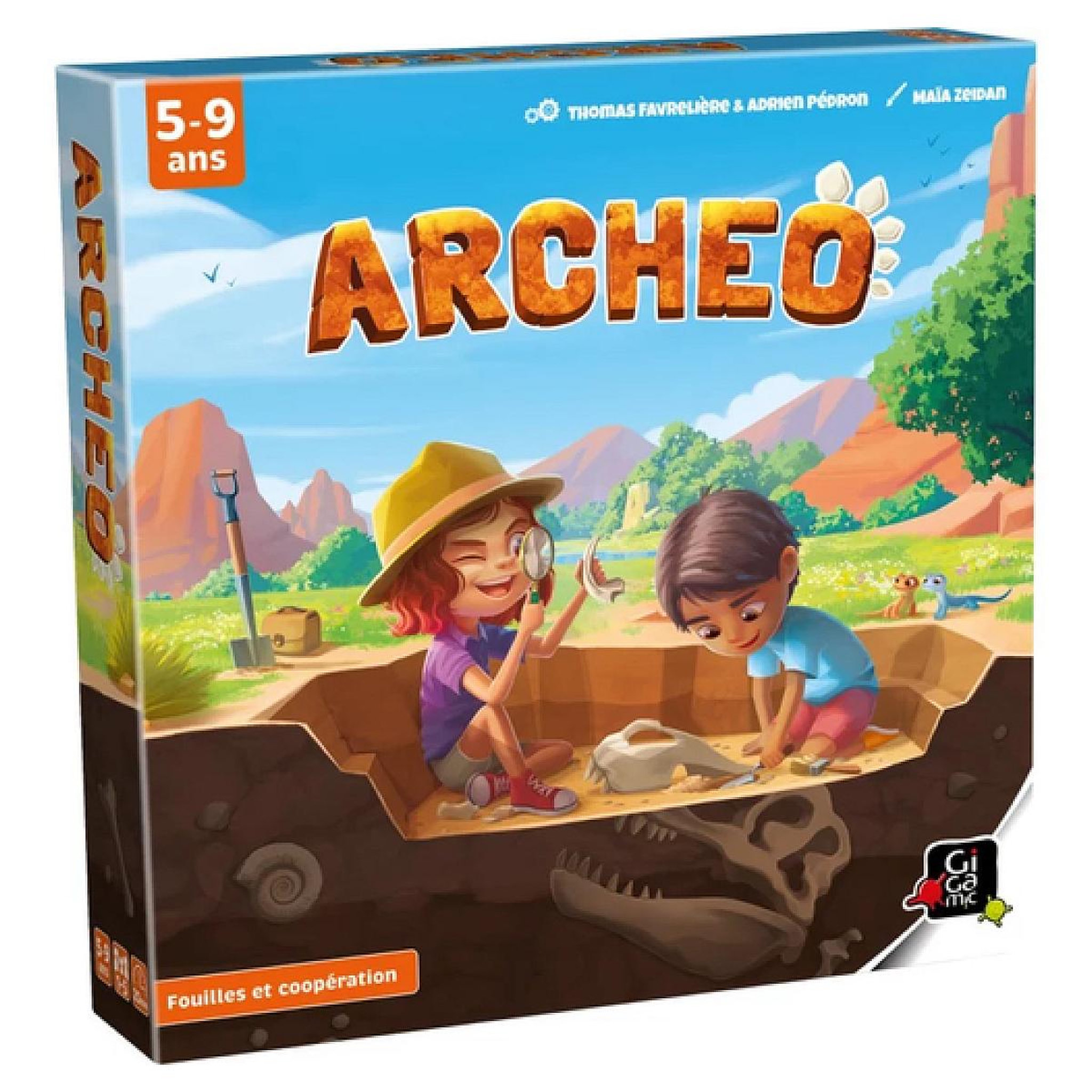 Voir la diapositive 4 : Gigamic Archeo  -  Jeu de societe -