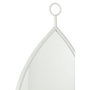 Voir la diapositive 2 : Paris Prix Miroir Mural Design  Drop  61cm Blanc