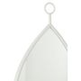 Voir la diapositive 2 : Paris Prix Miroir Mural Design  Drop  61cm Blanc