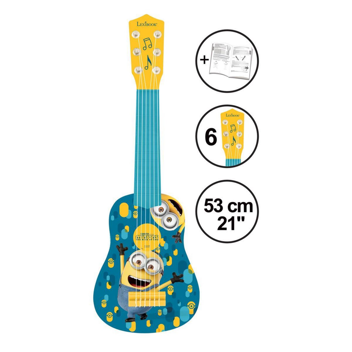 Lexibook Ma Première Guitare Les Minions