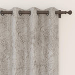 SOLEIL D'OCRE Rideau occultant à oeillets ADRIEN, par Soleil d'Ocre. Coloris disponibles : Beige