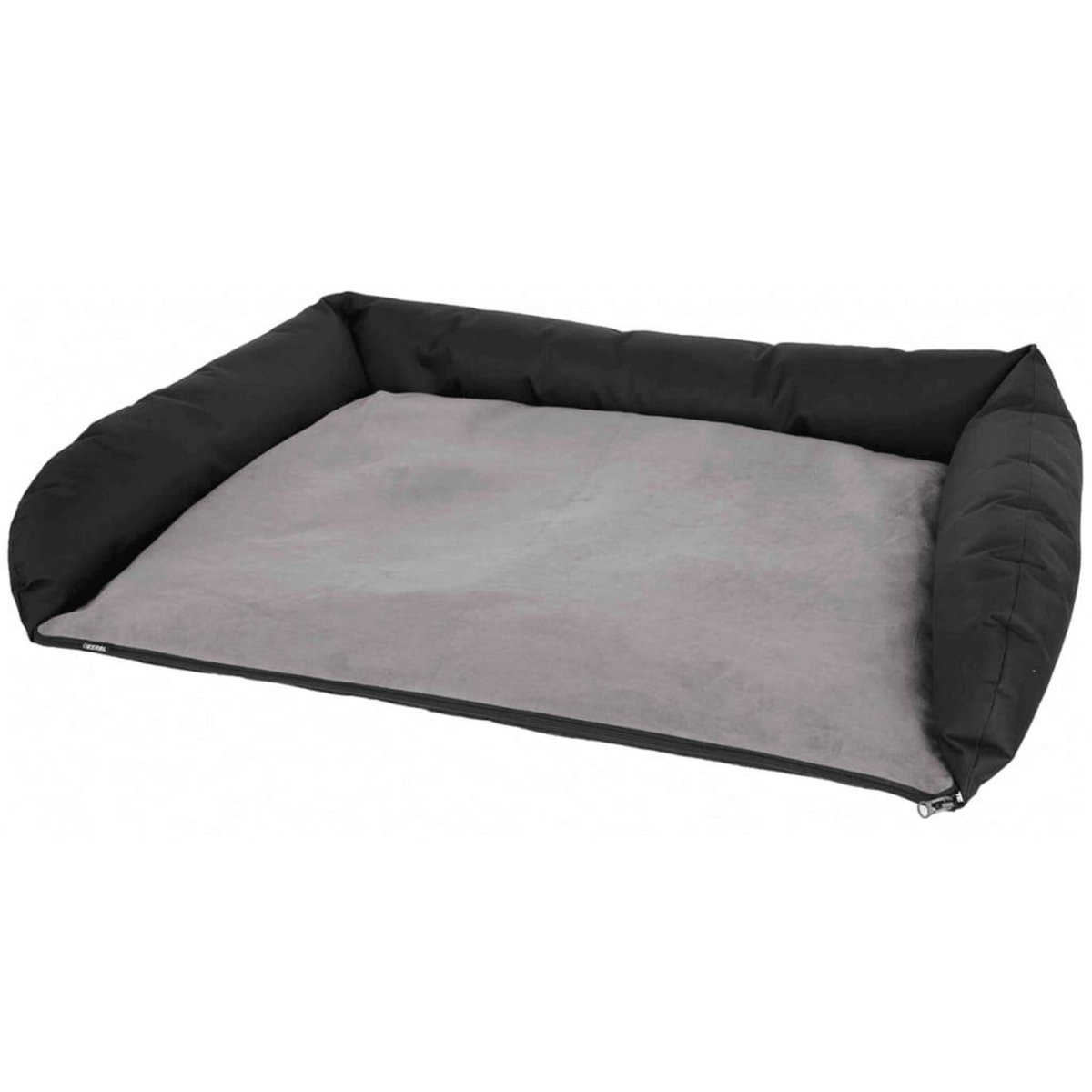 KERBL Kerbl Lit de voiture pour chiens 95x75x16 cm Gris et noir 80584