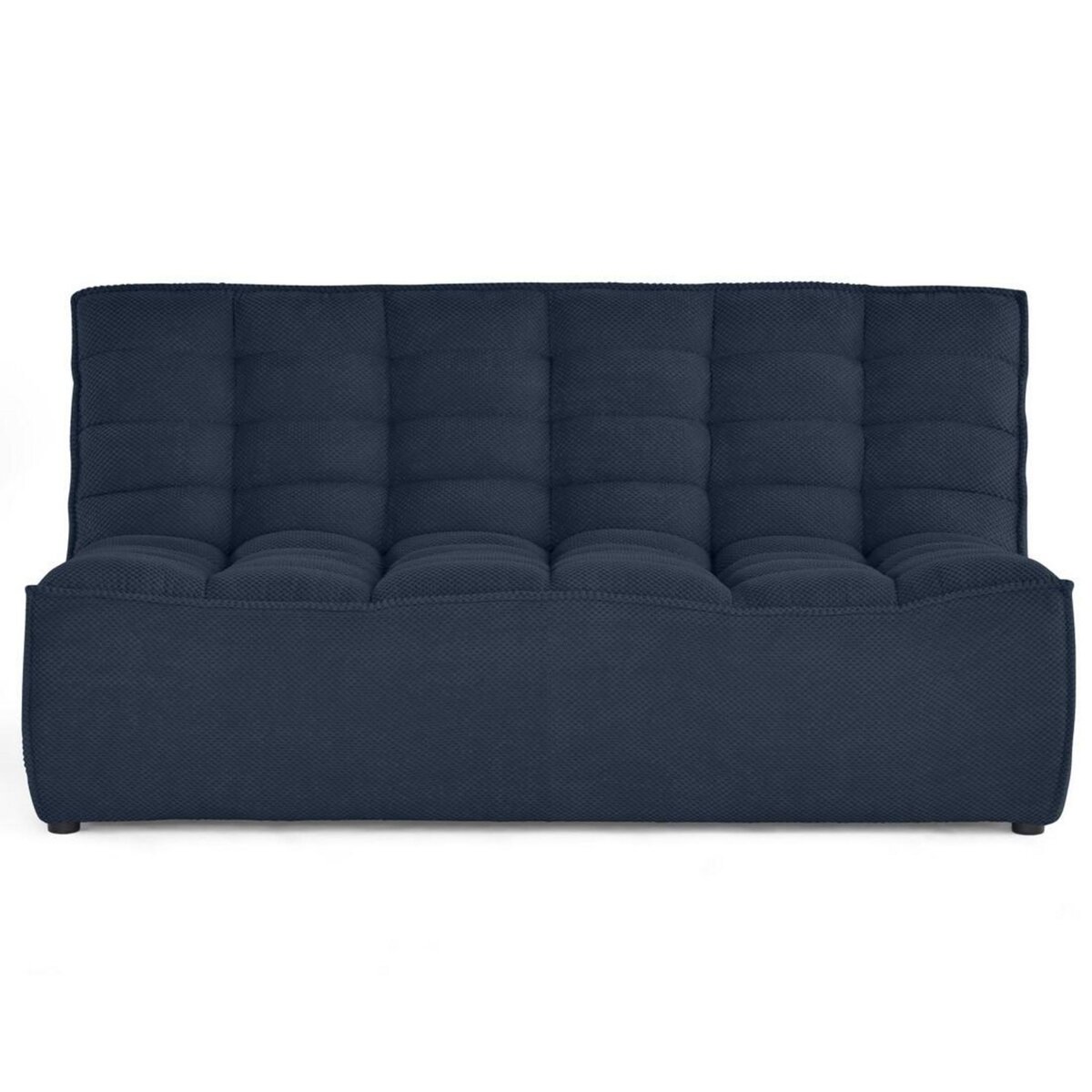 LISA DESIGN Ellie - canapé 2 places en velours texturé