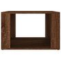 Voir la diapositive 5 : VIDAXL Table de chevet Chene marron 57x55x36 cm Bois d'ingenierie