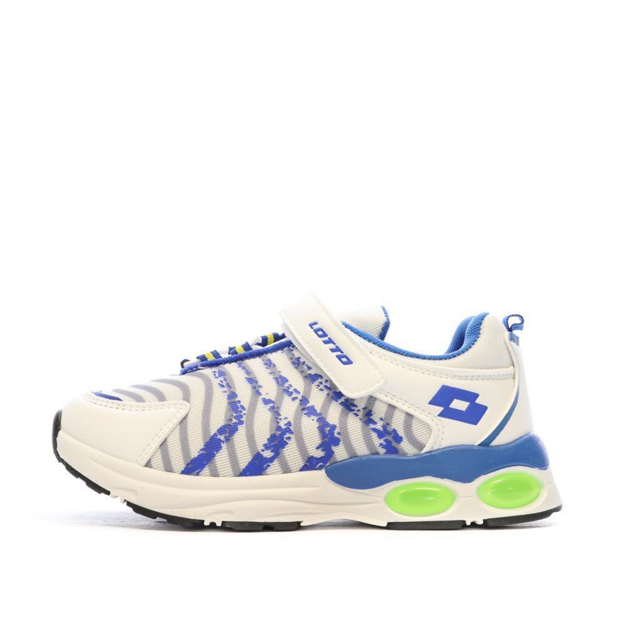 LOTTO Baskets Blanc/ Garçon Lotto  Sienne. Coloris disponibles : Bleu