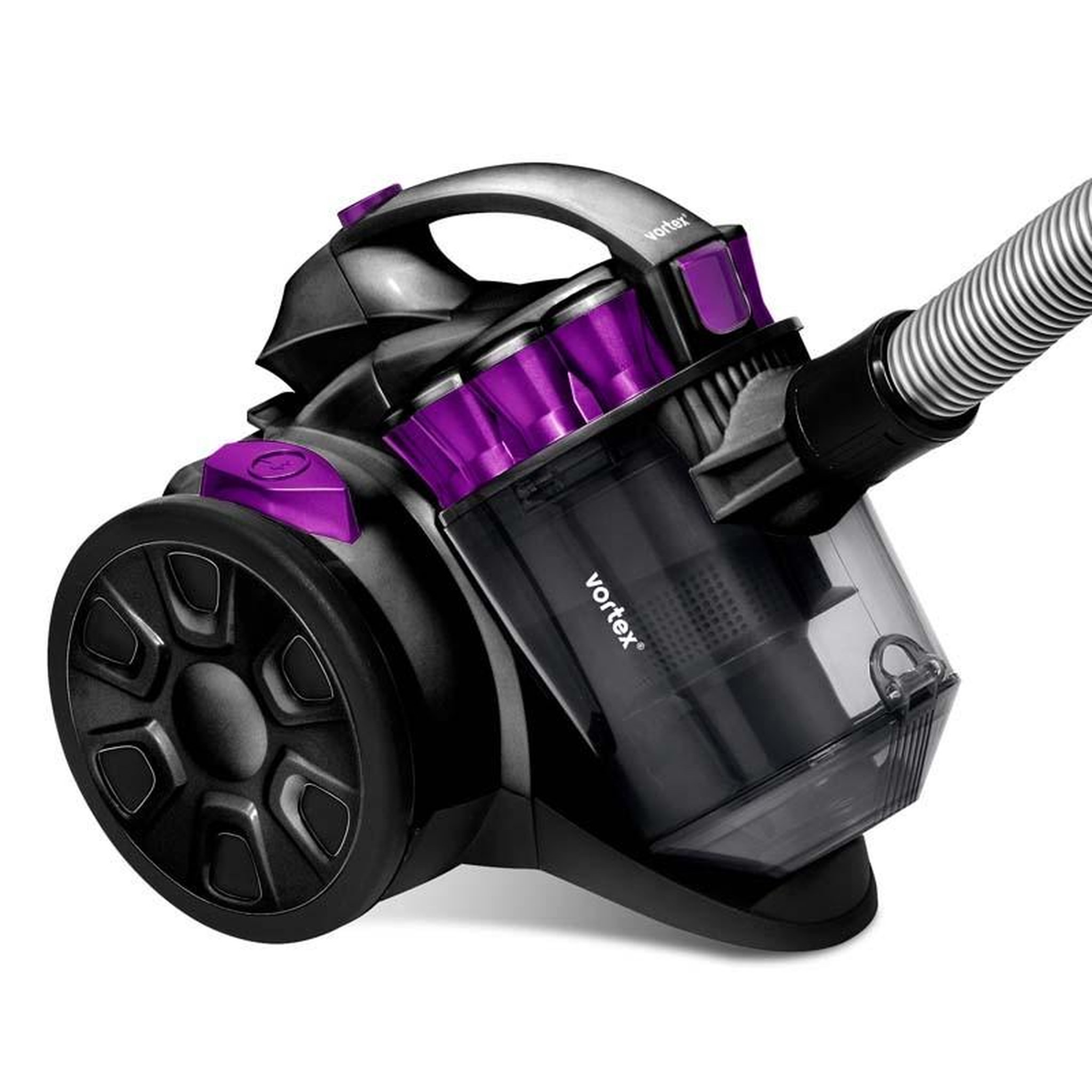 Voir la diapositive 2 : VORTEX Aspirateur traineau sans sac avec brosse pour animaux zii black vortex