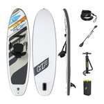 BESTWAY BESTWAY Paddle Kayak gonflable et transformable, Hydro-Force White Cap - 305 x 84 x 12 cm