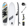 Voir la diapositive 1 : BESTWAY BESTWAY Paddle Kayak gonflable et transformable, Hydro-Force White Cap - 305 x 84 x 12 cm