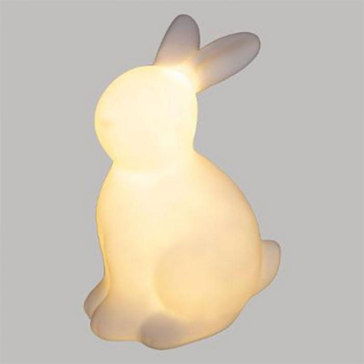 Atmosphera Kids Veilleuse Enfant  Lapin  21cm Blanc