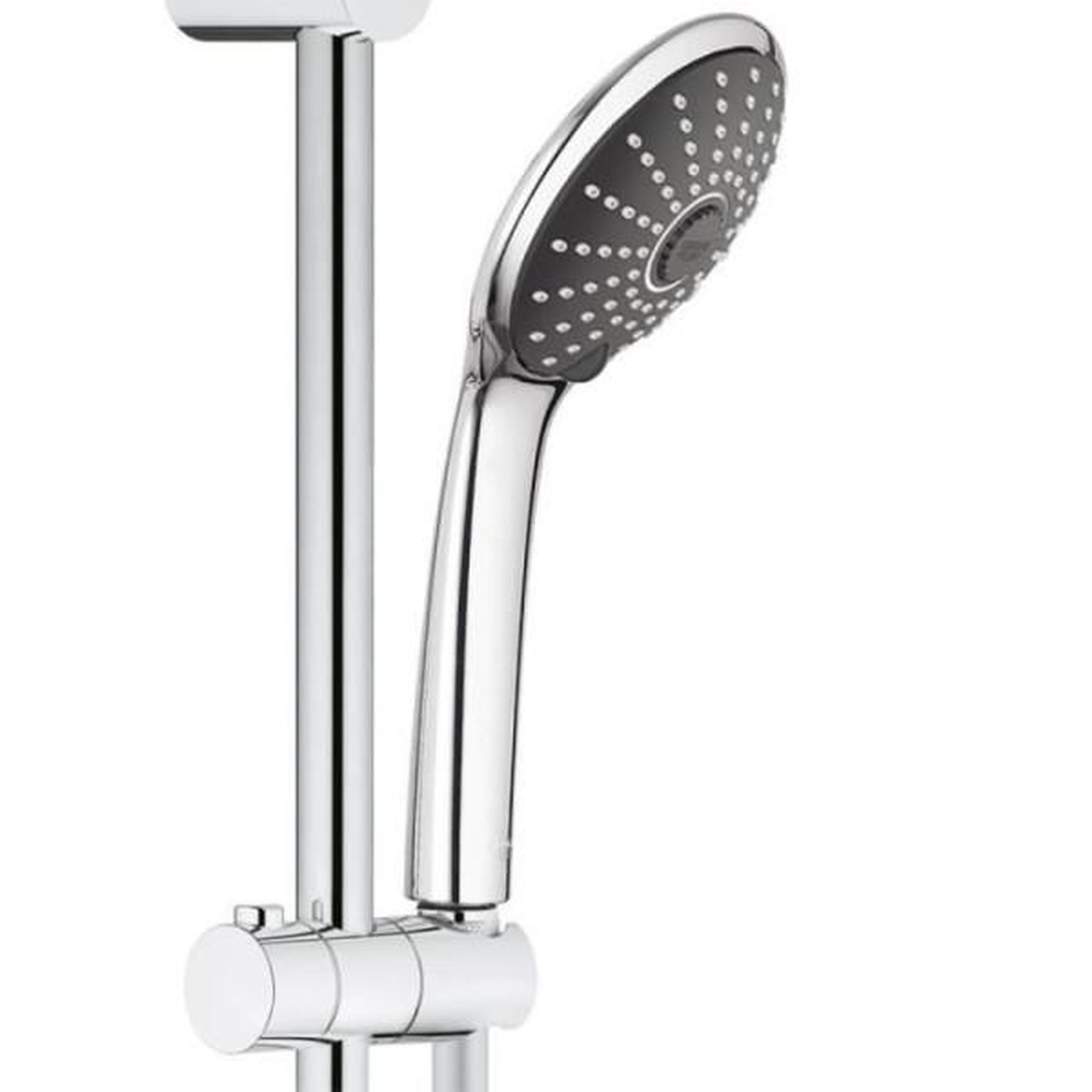 Voir la diapositive 5 : Grohe Ensemble de douche 3 jets - grohe - vitalio joy 110 massage - flexible lisse - systeme anti-torsion