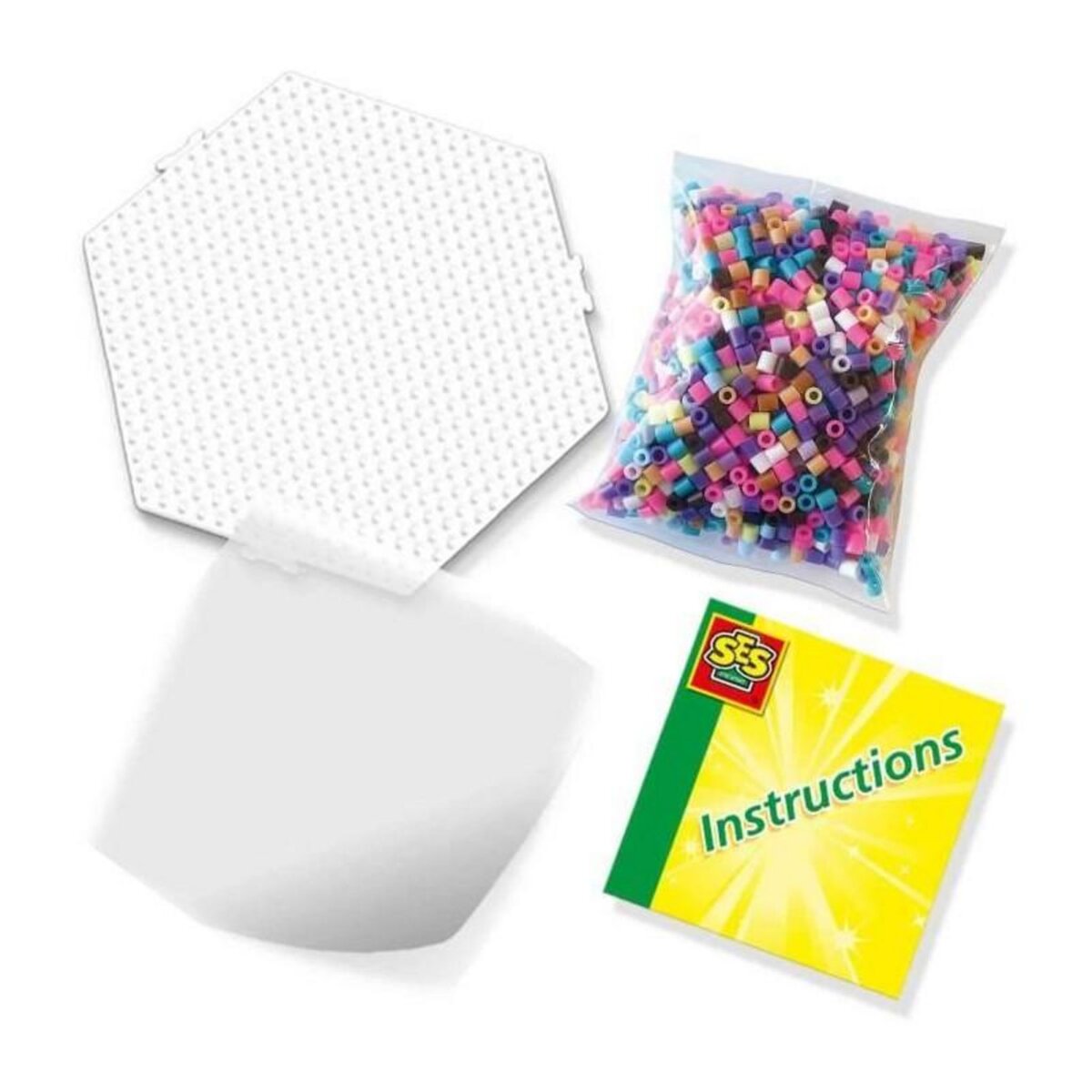 SES Creative Perles a repasser - Princesses et animaux - SES CREATIVE - Crée des princesses et leurs animaux de compagnie.