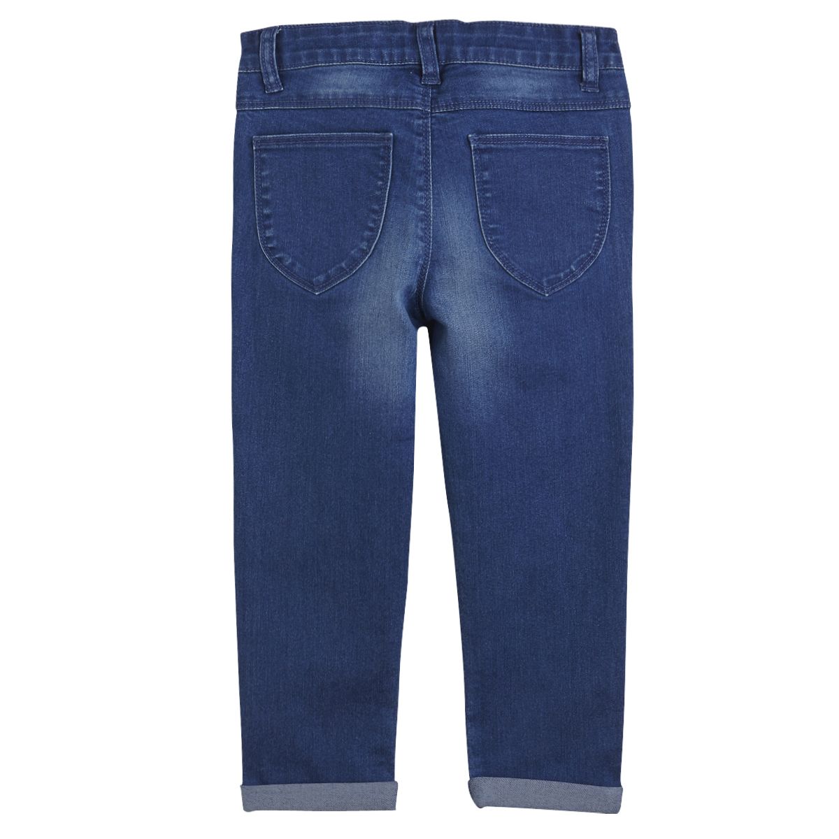 IN EXTENSO Pantacourt jean  Fille 