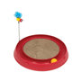 Voir la diapositive 2 : Cat'it CAT IT Cuircuit 3 en 1 avec balle et planche a griffer - O 36 cm - Rouge - Pour chat