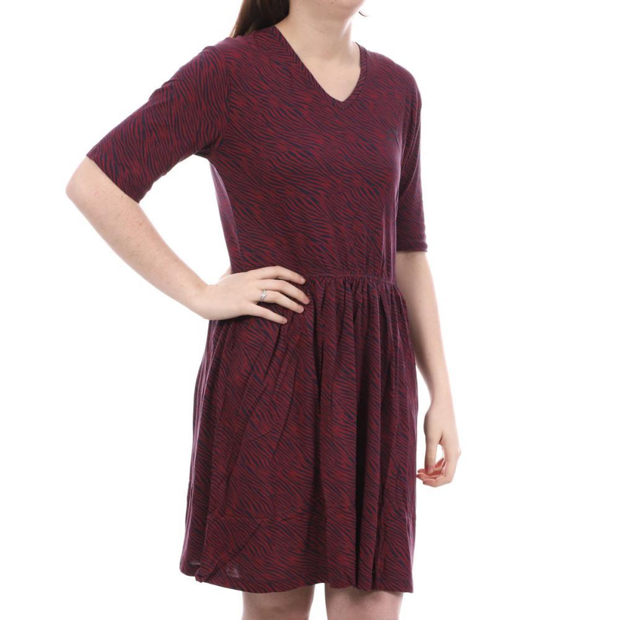 Voir la diapositive 1 : Lee Cooper Robe Marine/ zèbre Femme Lee Cooper Onda