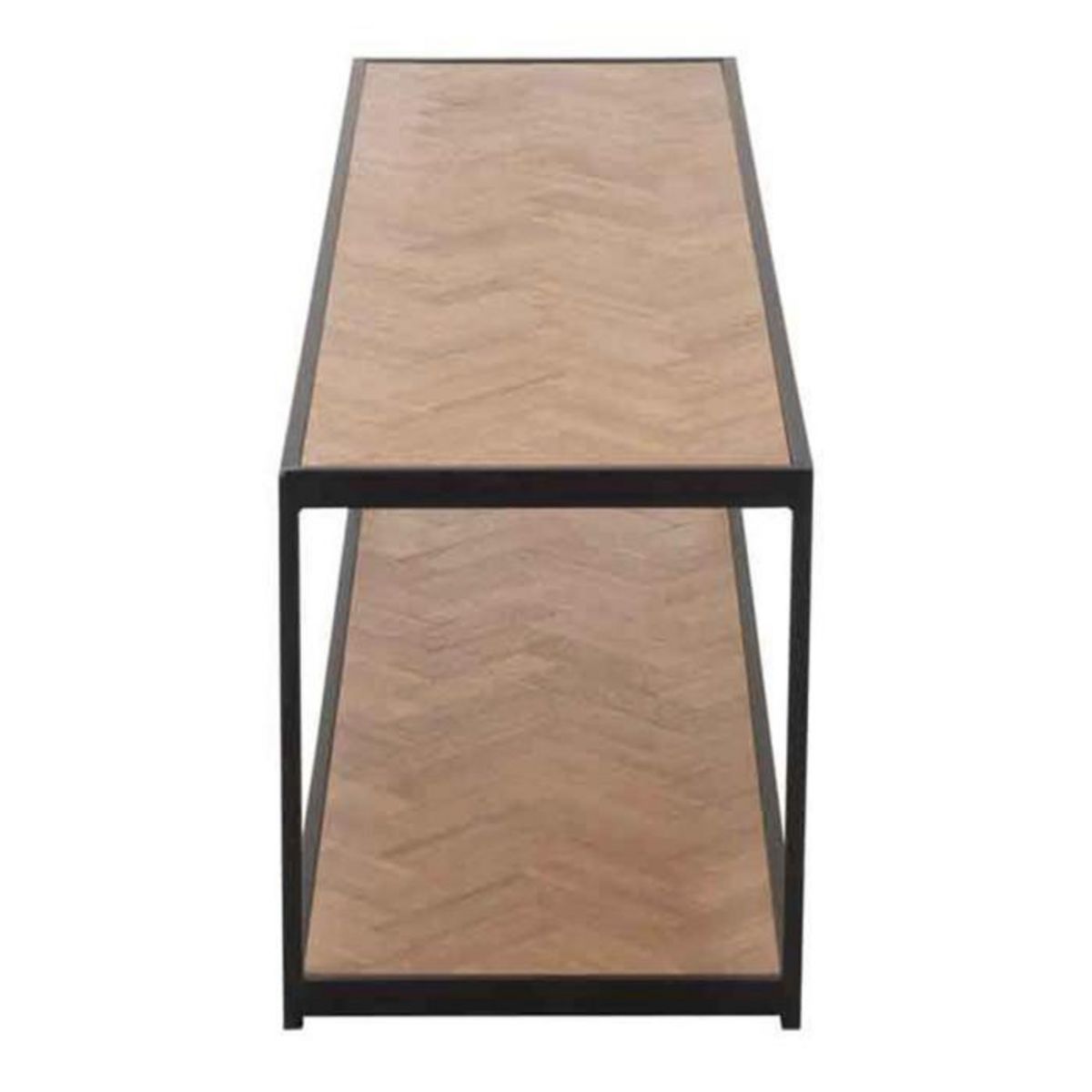Paris Prix Table Basse 2 Niveaux  Miraza  150cm Naturel & Noir