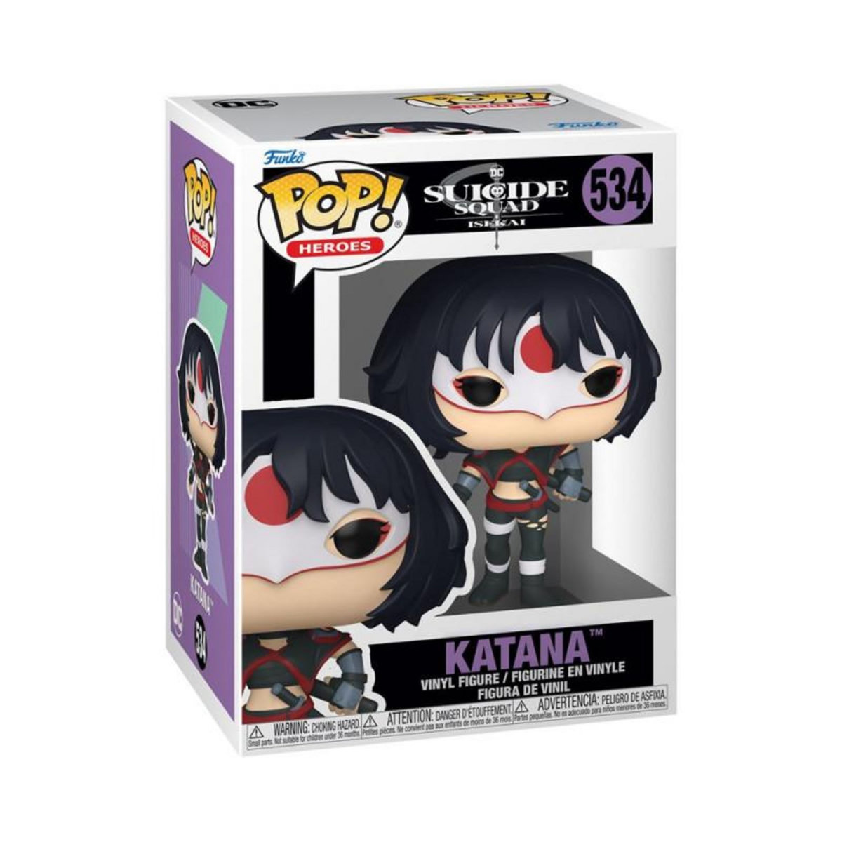 Funko Figurine Funko Pop Heroes DC Suicide Squad Isekai Katana