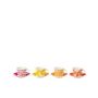 Voir la diapositive 2 : Paris Prix Lot de 4 Tasses & Sous-Tasses  Fiesta Sud  9Cl Multicolore
