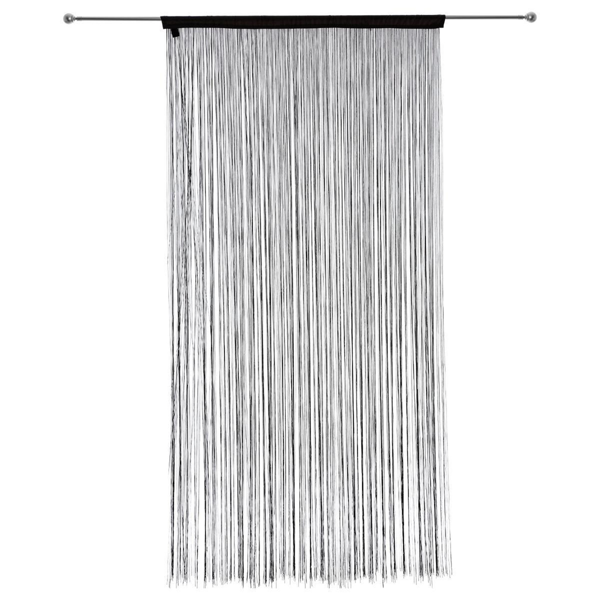 ATMOSPHERA Rideau fil  guopo  90x200cm noir