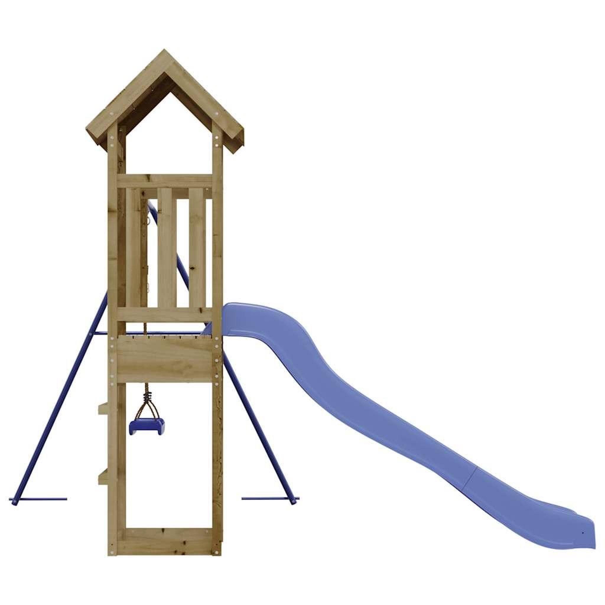 Voir la diapositive 5 : VIDAXL Aire de jeux d'exterieur bois de pin impregne