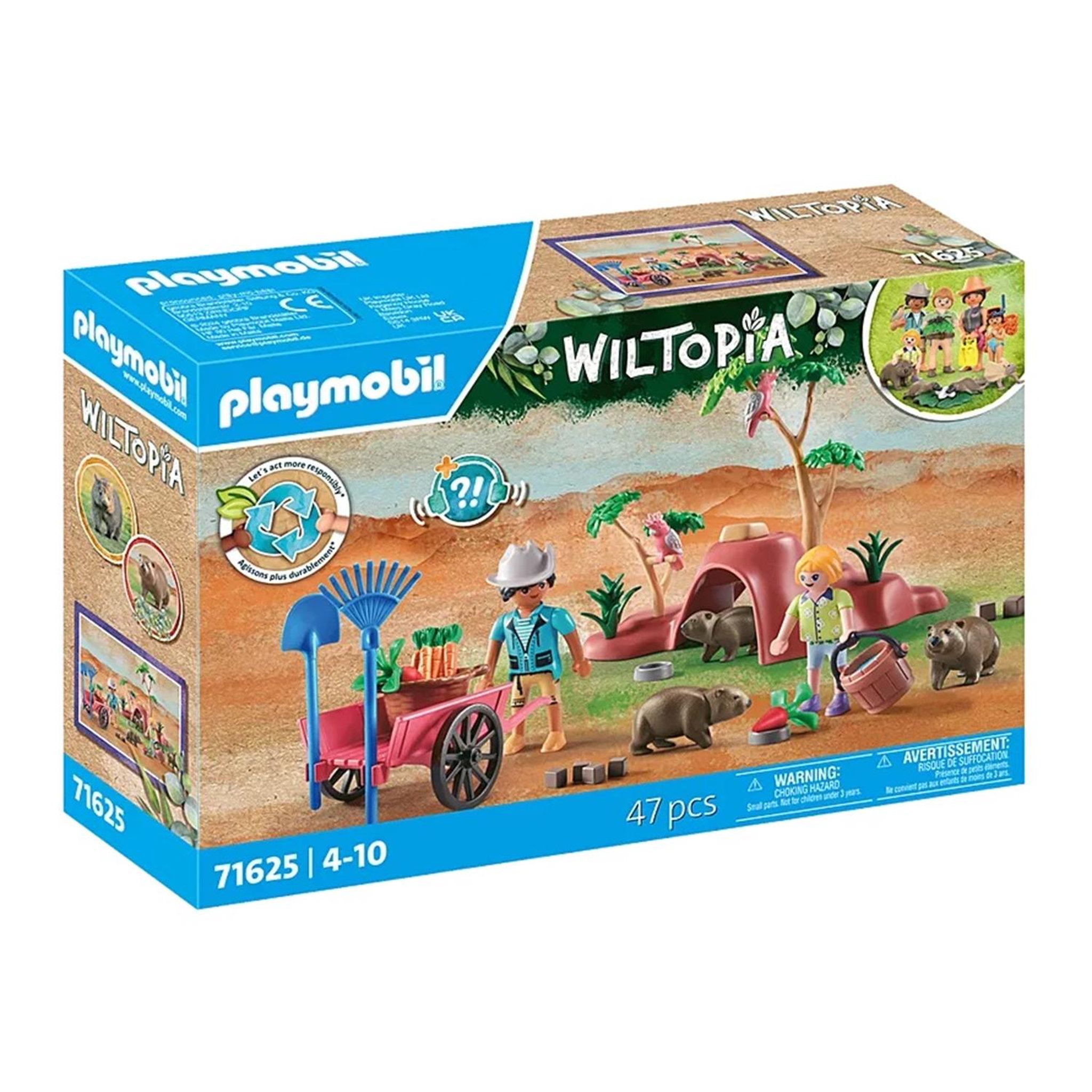 PLAYMOBIL Wiltopia Terriers de wombats