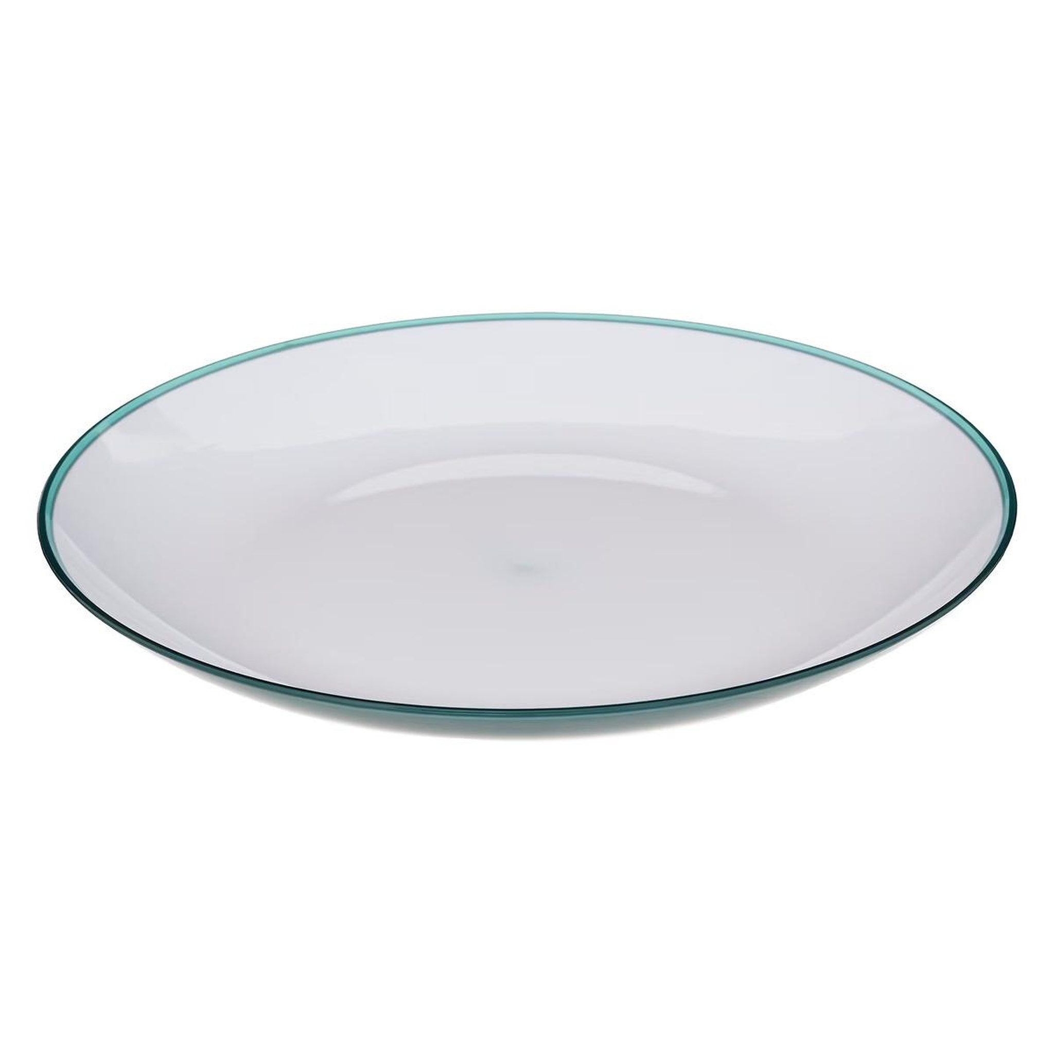 Eden Assiette plate 25cm collection pastel bleu petrole
