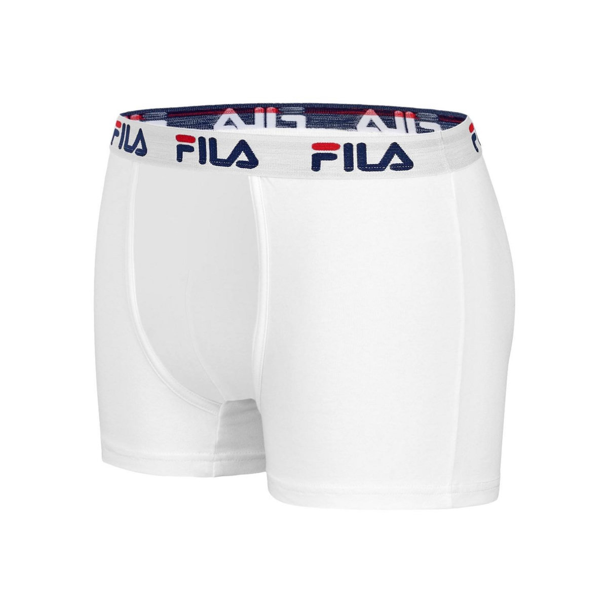 FILA Lot de 4 Boxers Homme FILA 5016 coton couleur Blanc
