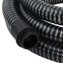Voir la diapositive 4 : VIDAXL Tuyau d'aspiration avec raccords en laiton noir 1,1  15 m PVC