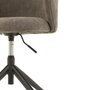 Voir la diapositive 5 : Paris Prix Chaise Pivotante Design  Gena  56cm Gris Foncé