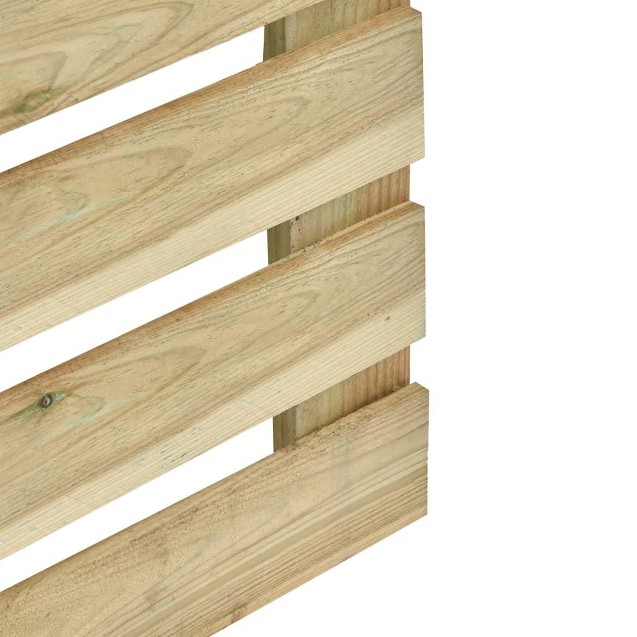 Voir la diapositive 4 : VIDAXL Panneau de cloture de jardin Bois de pin impregne 180 x 180 cm